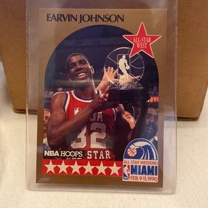 Magic Johnson All-Star 1990 MVP card #18